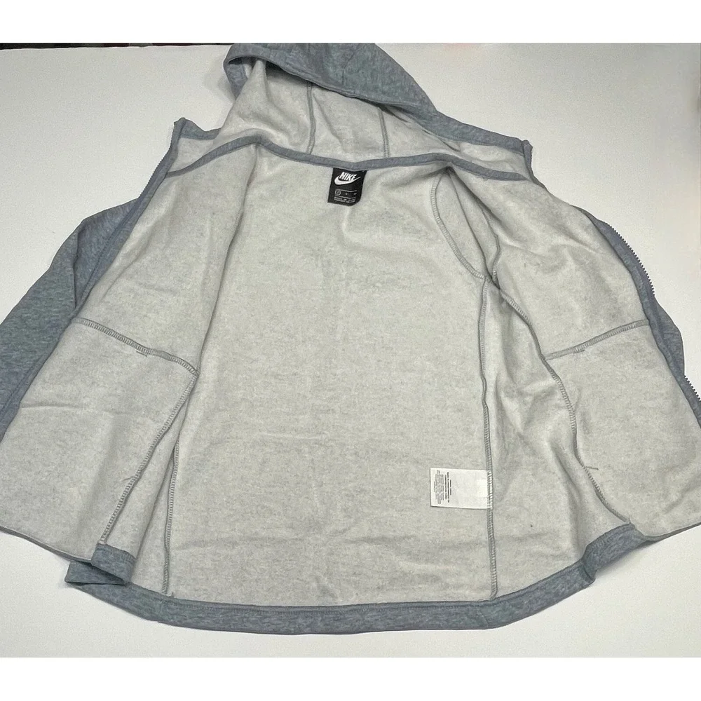 NIKE‎ Sportswear Girls' Full-Zip Hoodie 939459-445 SMALL